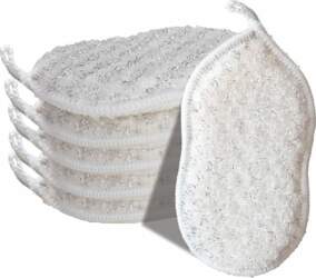 JEBBLAS 6 Pack White Double Sided