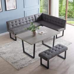 JIEXI Corner Bench Set with Dining