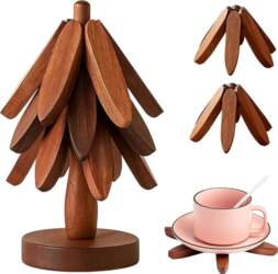 Koka Trivet Tree Coasters Stackble Coasters
