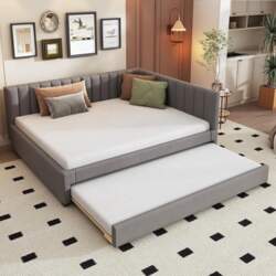 LANTRO JS Couch with Sleep Function