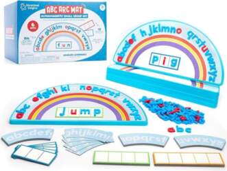 Learning Resources ABC Arc Mat AlphaMagnets