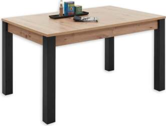 Lucas Extendable Dining Table in Artisan