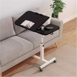 Mobile Folding Table Bedside Table Movable