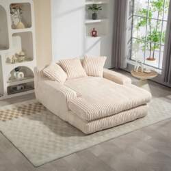Modern Cord Sofa Bed Cloud Couch