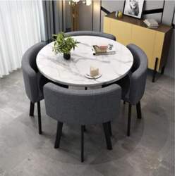 Modern Marble Coffee Table Set with