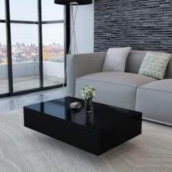 Modern Rectangular Coffee Table, Side Table