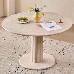 Modern Round Dining Table, Kitchen Table