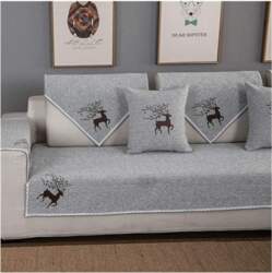 Modern Simplicity Stag Pattern Universal Sofa