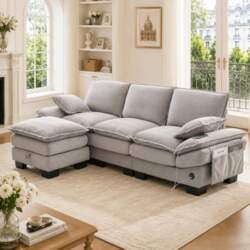 Modular Sofa Bed, Made of Soft