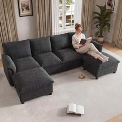 Modular U Shaped Cloud Couch Corner