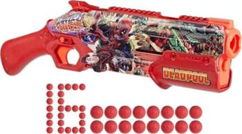 Nerf Marvel Deadpool Blaster, 16 Nerf