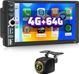 NHOPEEW 4+64G 2-DIN Android auto radio