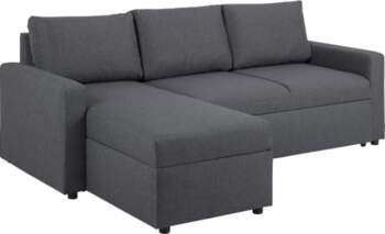 PKline Sander Sofa Bed Ottoman Grey