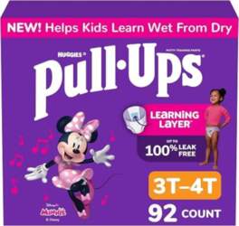 Pull-Ups Learning Designs mazu meiteņu apmācības