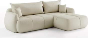 Quel Corner Sofa with Sleep Function