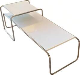 Rectangular Coffee Table Set with Wooden