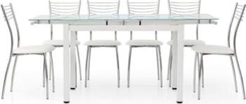 Rectangular Dining Table Extendable to 170