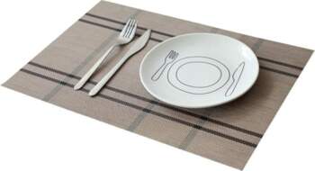 Rectangular Washable Place Mats, Set of