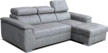 Robin Inspire Silver Corner Sofa with