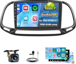 Roinvou 4+64G Auto Radio Android priekš