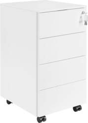Rolling Container, Mobile Filing Cabinet with