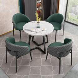 Round and Square Dining Table Set