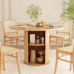 Round Dining Table 110 cm with