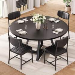 Round Dining Table and 4 Dining
