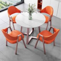 Round Dining Table with 4 Chairs