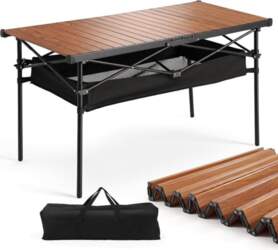 Sekey Foldable Camping Table, 120 x
