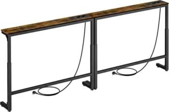 Set of 2 Narrow Console Tables