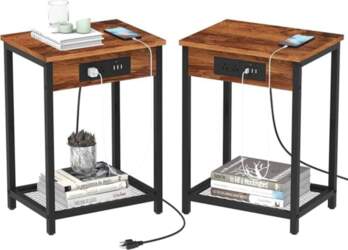 Side Table Set of 2 with