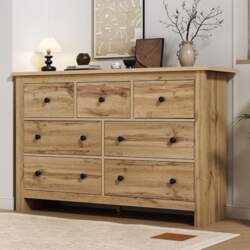 Sideboard with Multiple Drawers, Side Cabinet