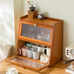 Small Bamboo Sideboard Kitchen for Worktop