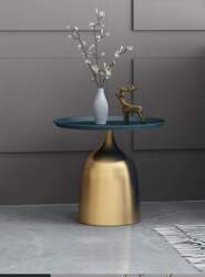 Small Round Table Made of Wrought