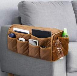 Sofa Armrest Organizer, Couch Remote Control