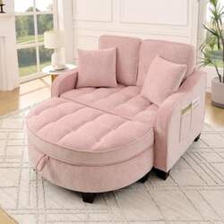 Sofa with Sleep Function, Chaise Longue