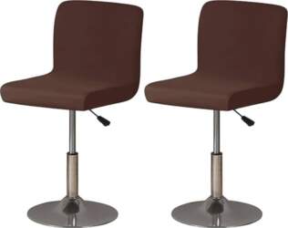 Stretch Bar Stool Covers with Backrest