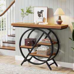 Tribesigns Console Table, 100 cm Entrance