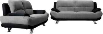 Vente-unique - Musko Couch Set 3+2
