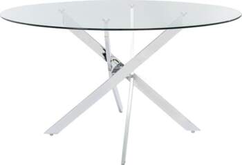 Vente-unique - Round Dining Table for