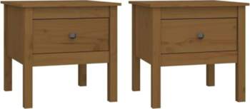 VidaXL 2 x Side Table, Coffee