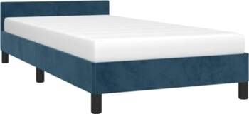 VidaXL Bed Frame with Headboard, Bed