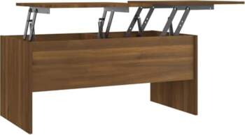 VidaXL Coffee Table Height Adjustable Coffee