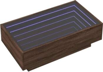 VidaXL LED Coffee Table, Side Table