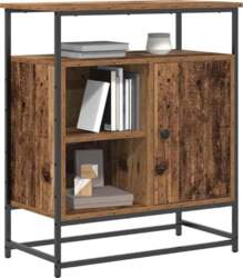 VidaXL Rustic Wooden Buffet Sideboard 80cm
