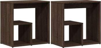VidaXL Side Table, Set of 2