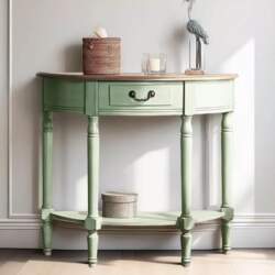 Vintage Style Console Table, Versatile, Narrow