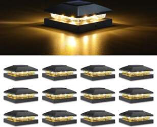 VOLISUN Solar Post Cap Light, 12