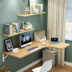 Wall Mounted Floating Desk with Easy